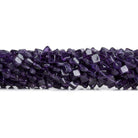 Amethyst Plain Squares 14 inch 60 pieces - The Bead Traders