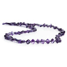 Amethyst Plain Squares 14 inch 60 pieces - The Bead Traders