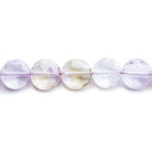 Ametrine Faceted Coin Beads 16 inch 50 pieces - The Bead Traders
