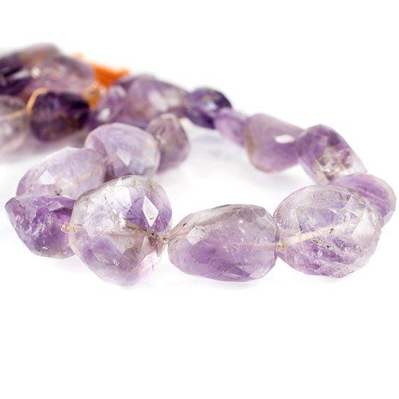 Ametrine Faceted Nugget Beads 15 inch 15 pieces - The Bead Traders