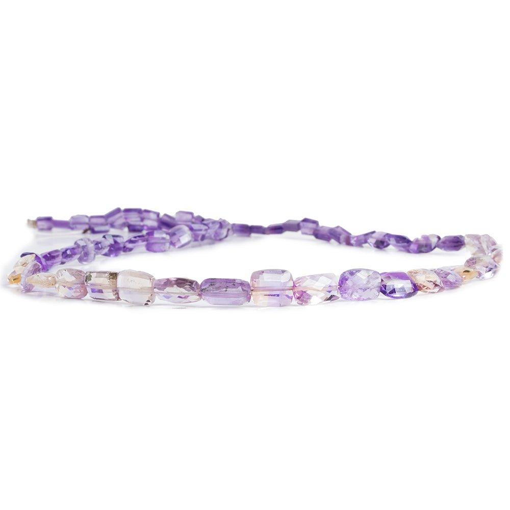Ametrine Faceted Rectangle Beads 16 inch 68 pieces - The Bead Traders