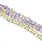 Ametrine Faceted Rectangles - Lot of 3 - The Bead Traders