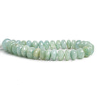 Aquamarine Faceted Rondelle Beads 9 inch 34 pieces - The Bead Traders