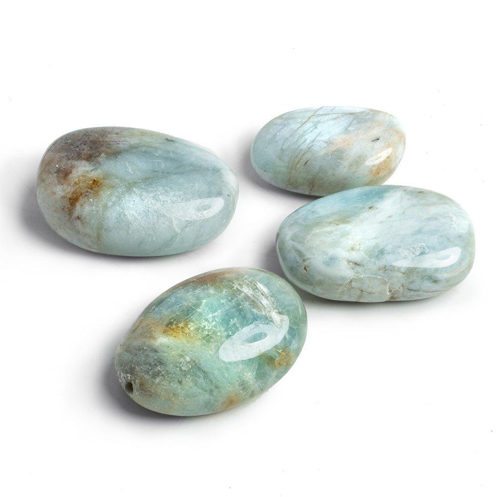 Aquamarine Large Nugget Focal Bead 1 Piece - The Bead Traders