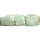 Aquamarine Natural Crystal Beads 8 inch 24 pieces - The Bead Traders