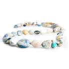Australian Boulder Opal Plain Nugget Beads 18 inch 50 pieces - The Bead Traders