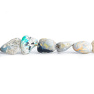 Australian Boulder Opal Plain Nugget Beads 18 inch 50 pieces - The Bead Traders