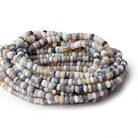 Australian Opal Faceted Rondelles 16 Inch 148 Beads - The Bead Traders