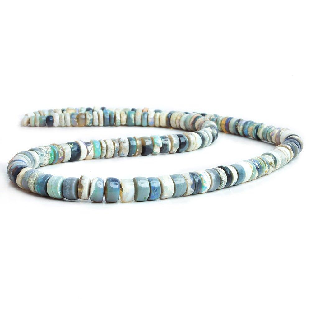 Australian Opal Plain Heishi Beads 17 inch 160 pieces - The Bead Traders