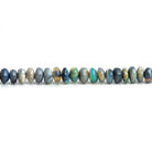Australian Opal Plain Rondelle Beads 16 inch 190 pieces - The Bead Traders