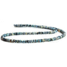 Australian Opal Plain Rondelle Beads 16 inch 190 pieces - The Bead Traders