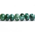 Aventurine Plain Rondelle Beads 17 inches 87 pieces - The Bead Traders