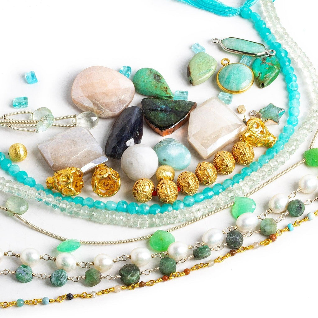 Azure Treasures Inspiration Pack - The Bead Traders