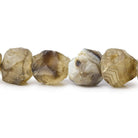 Banded Agate Tumbled Hammer Faceted Cube Nuggets Beads - The Bead Traders
