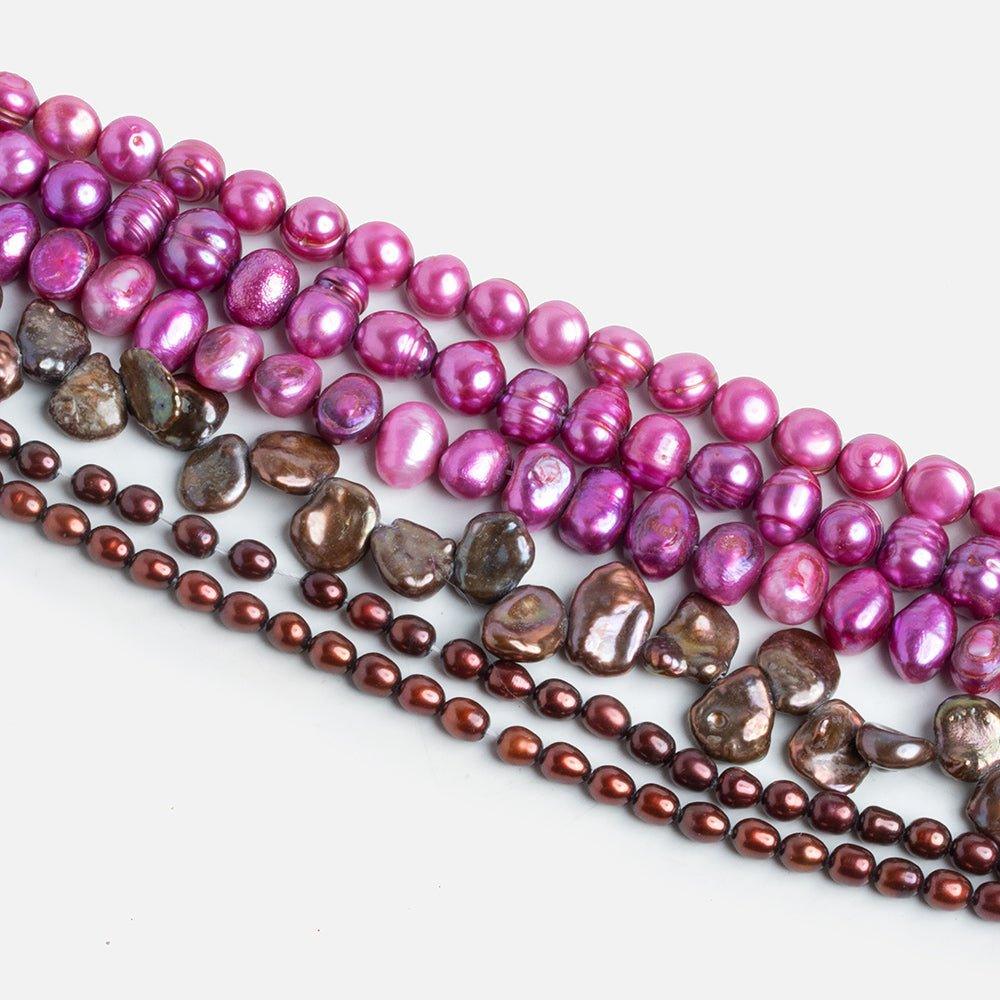 Berry Kiss Pearls - Lot of 6 - The Bead Traders
