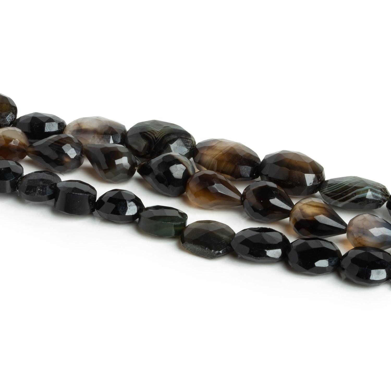 Black Chalcedony - Lot of 3 - The Bead Traders
