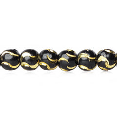 Enamel Plated Brass Beads