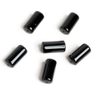 Black Onyx Column Tube Focal Bead 1 Piece - The Bead Traders