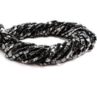 Black Spinel Plain Rectangle Beads 3x4mm, 14" length, 84 pcs - The Bead Traders