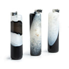 Black & White Agate Column Pendant 1 Piece - The Bead Traders