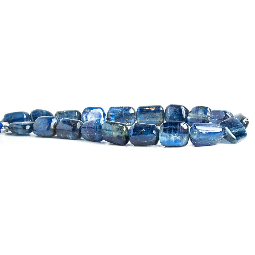 Blue Kyanite Plain Nugget Beads 8 inch 13 pieces - The Bead Traders