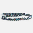 Blue Peacock Baroque Freshwater Pearls 15 inch 80 pieces - The Bead Traders