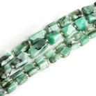 Brazilian Emerald Faceted Nuggets - Lot of 4 - The Bead Traders