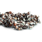 Brown Mother of Pearl Nugget Beads 16 inch 55 pieces - The Bead Traders