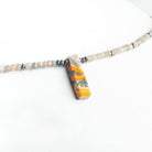 Bumblebee Jasper Plain Rectangle Beads 8 inch 19 pieces - The Bead Traders