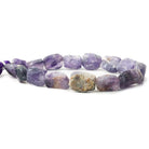 Cape Amethyst Hammer Faceted Rectangle Beads 8 inch 15 pcs - The Bead Traders