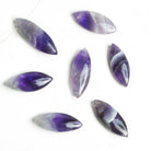 Cape Amethyst Plain Marquise Focal Beads 1 Piece - The Bead Traders