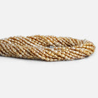 Caramel Petite Oval Freshwater Pearls 15 inch 110 pieces - The Bead Traders