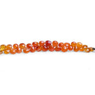 Carnelian Faceted Heart Beads 4 inch 30 pieces - The Bead Traders