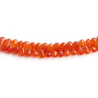 Carnelian faceted teardrops 16 inch 195 beads 5x3mm - 8x5mm - The Bead Traders