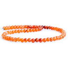 Carnelian Plain Round Beads 16 inch 90 pieces - The Bead Traders