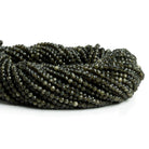 Cat's Eye Quartz Faceted Round Beads 12 inch 130 pieces - The Bead Traders