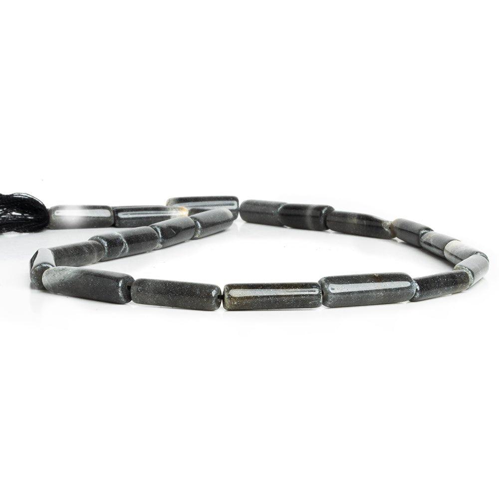 Celestial Quartz Plain Tube Beads 14 inch 21 pieces - The Bead Traders