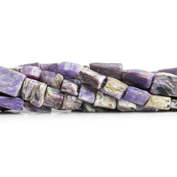 9x7mm Charoite Nugget Beads 8 inch 20 pieces