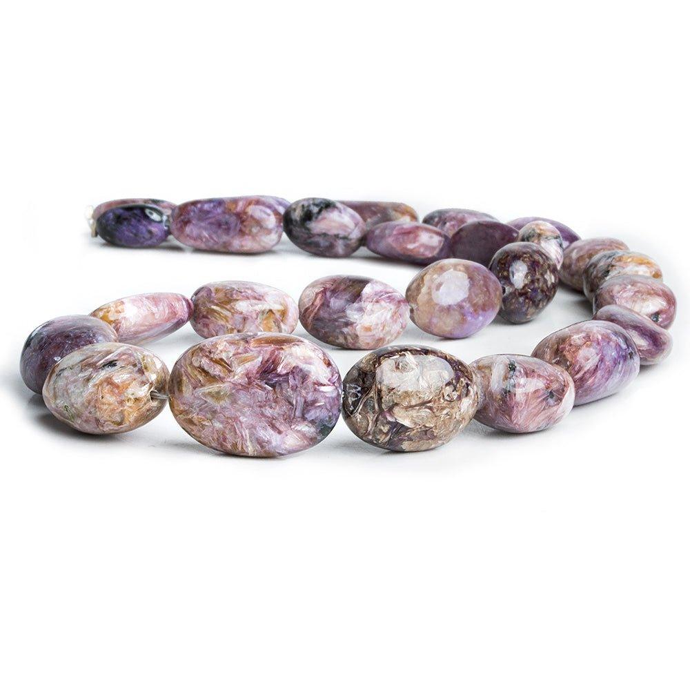 Charoite Plain Nugget Beads 17 inch 26 pieces - The Bead Traders