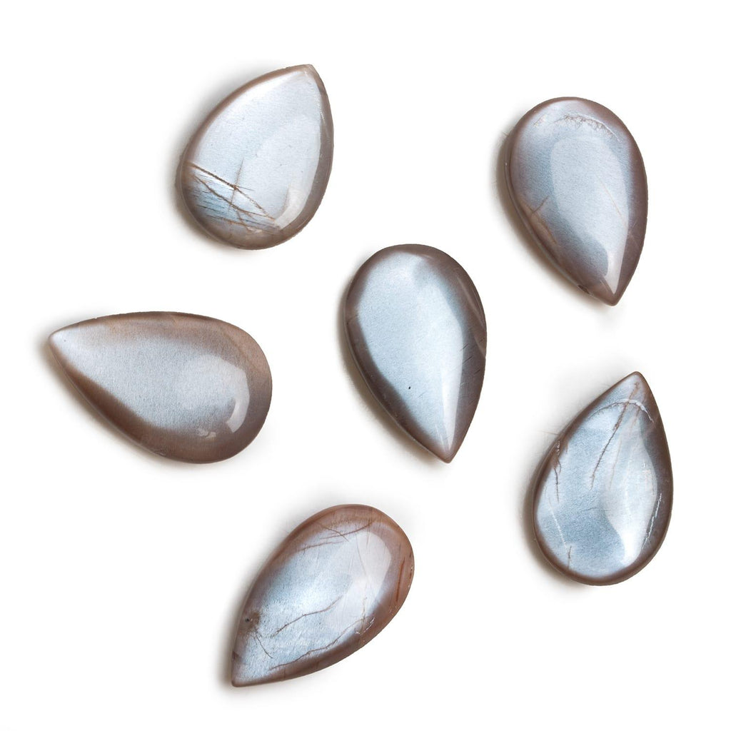 Chocolate Moonstone Plain Pear Focal Bead 1 Piece - The Bead Traders