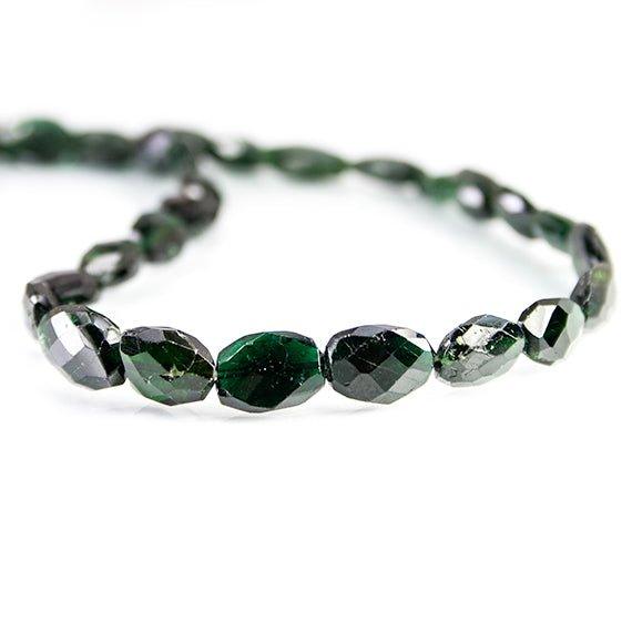 Chrome Tourmaline Faceted Nuggets 16 inch 42 pieces - The Bead Traders