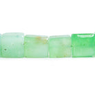 Chrysoprase Plain Rectangle Beads 8 inch 18 pieces - The Bead Traders