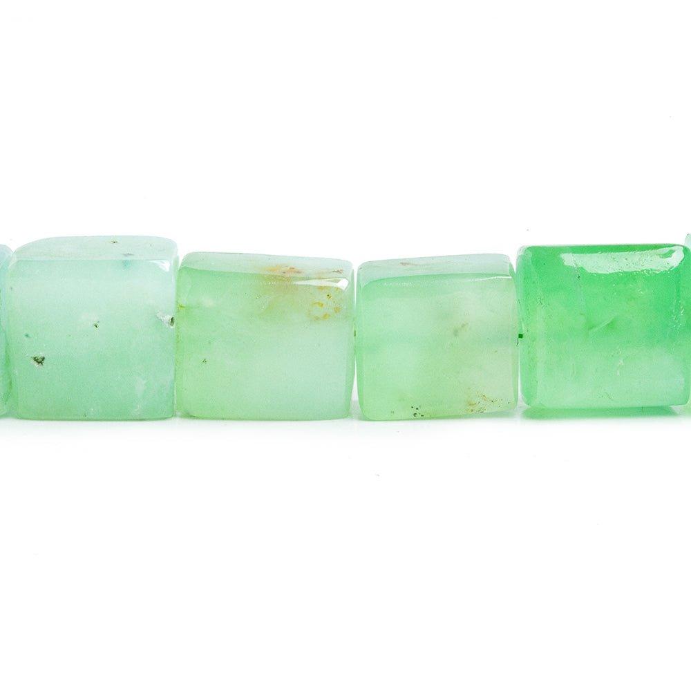 Chrysoprase Plain Rectangle Beads 8 inch 18 pieces - The Bead Traders