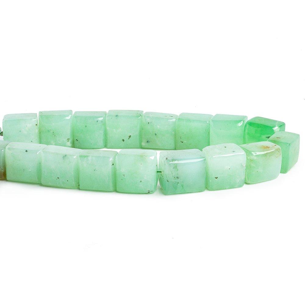 Chrysoprase Plain Rectangle Beads 8 inch 18 pieces - The Bead Traders