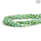 Chrysoprase Plain Rondelle Beads 16 inch 120 pieces - The Bead Traders