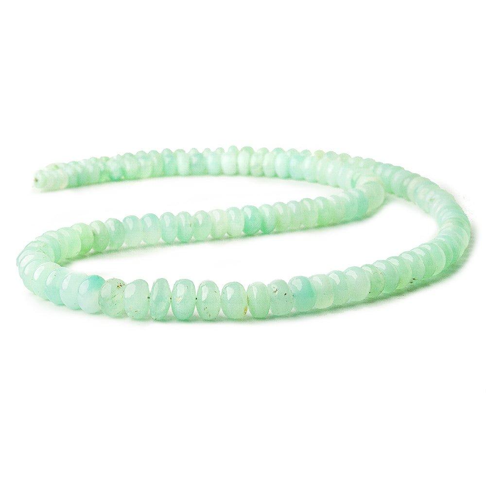 Chrysoprase plain rondelles 3.5-8mm 18 inch 125 beads A - The Bead Traders