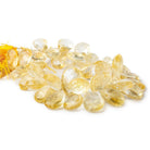 Citrine Beads Faceted 13x9-18x12mm Pears, 8"length, 52 pcs - The Bead Traders