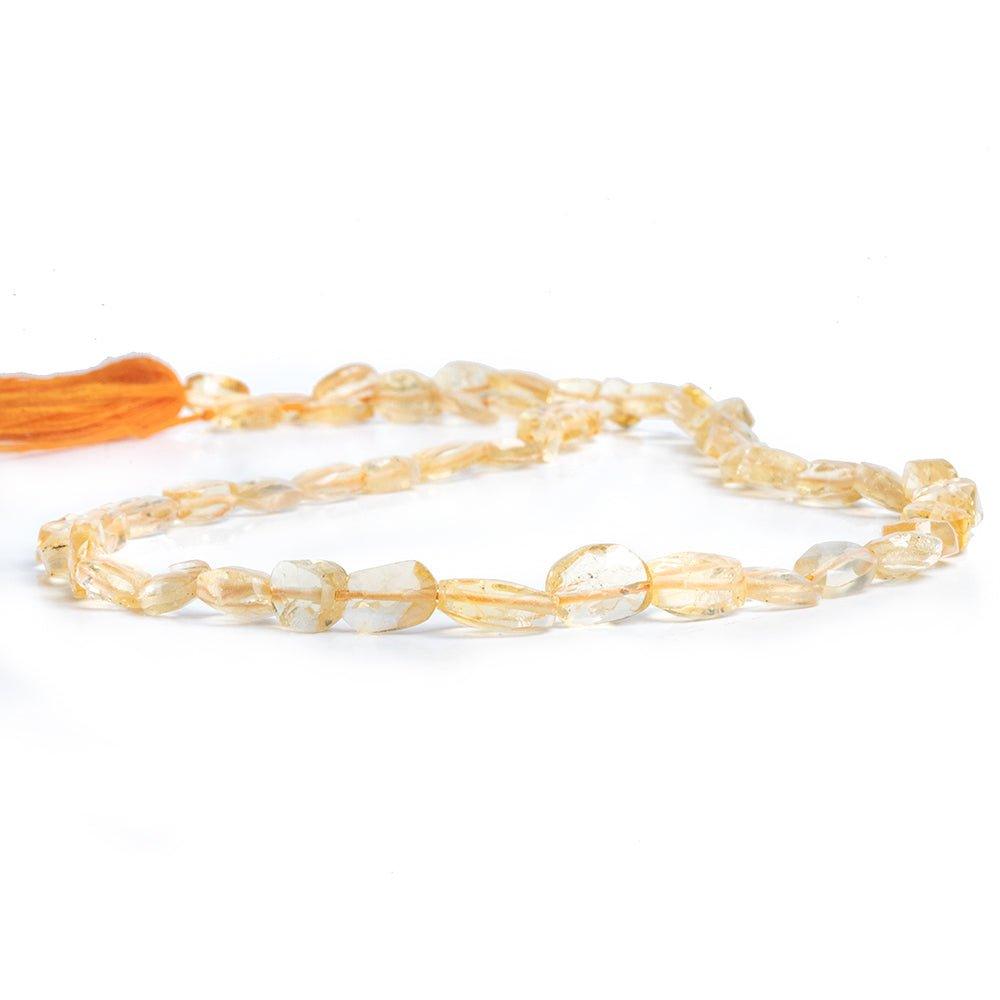 Citrine Faceted Oval Beads 14 inch 45 pieces - The Bead Traders