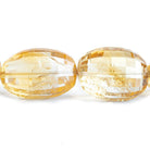 Citrine Faceted Oval Beads 16 inch 21 pieces - The Bead Traders