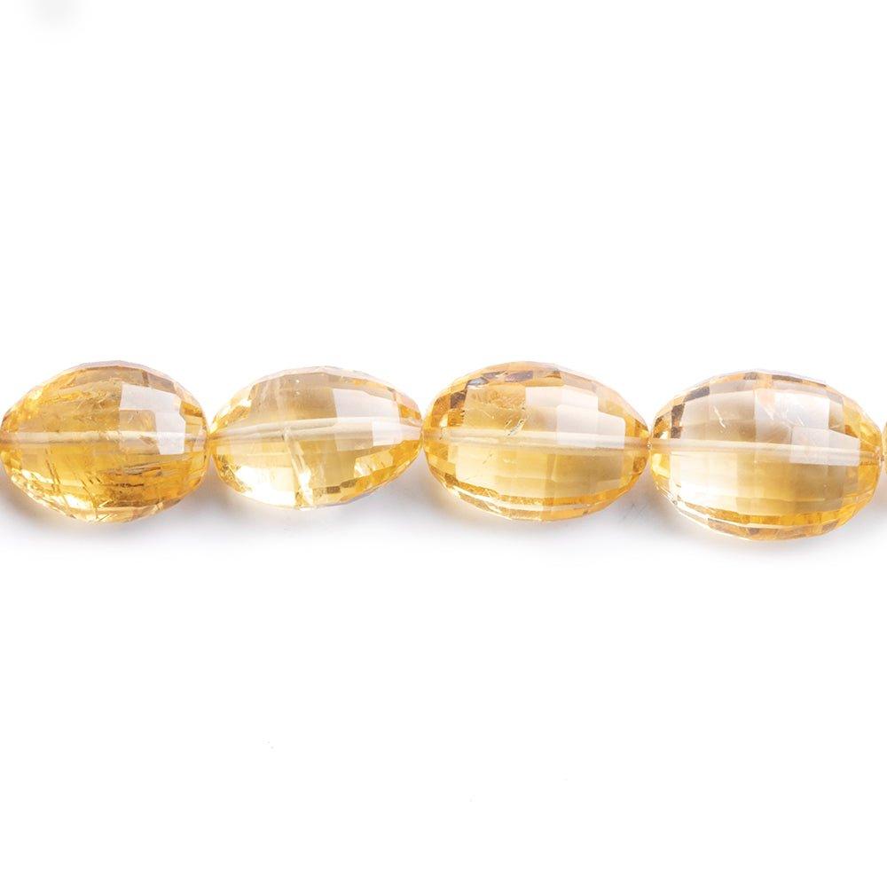 Citrine Faceted Oval Beads 16 inch 47 pieces - The Bead Traders